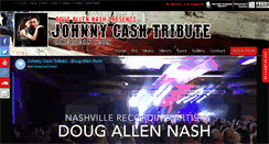Desktop Screenshot of johnnycashtributeamericanicon.com
